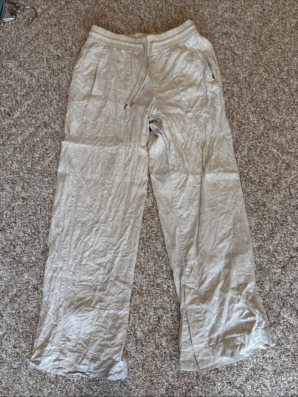 Women’s Athleta linen wide leg pant